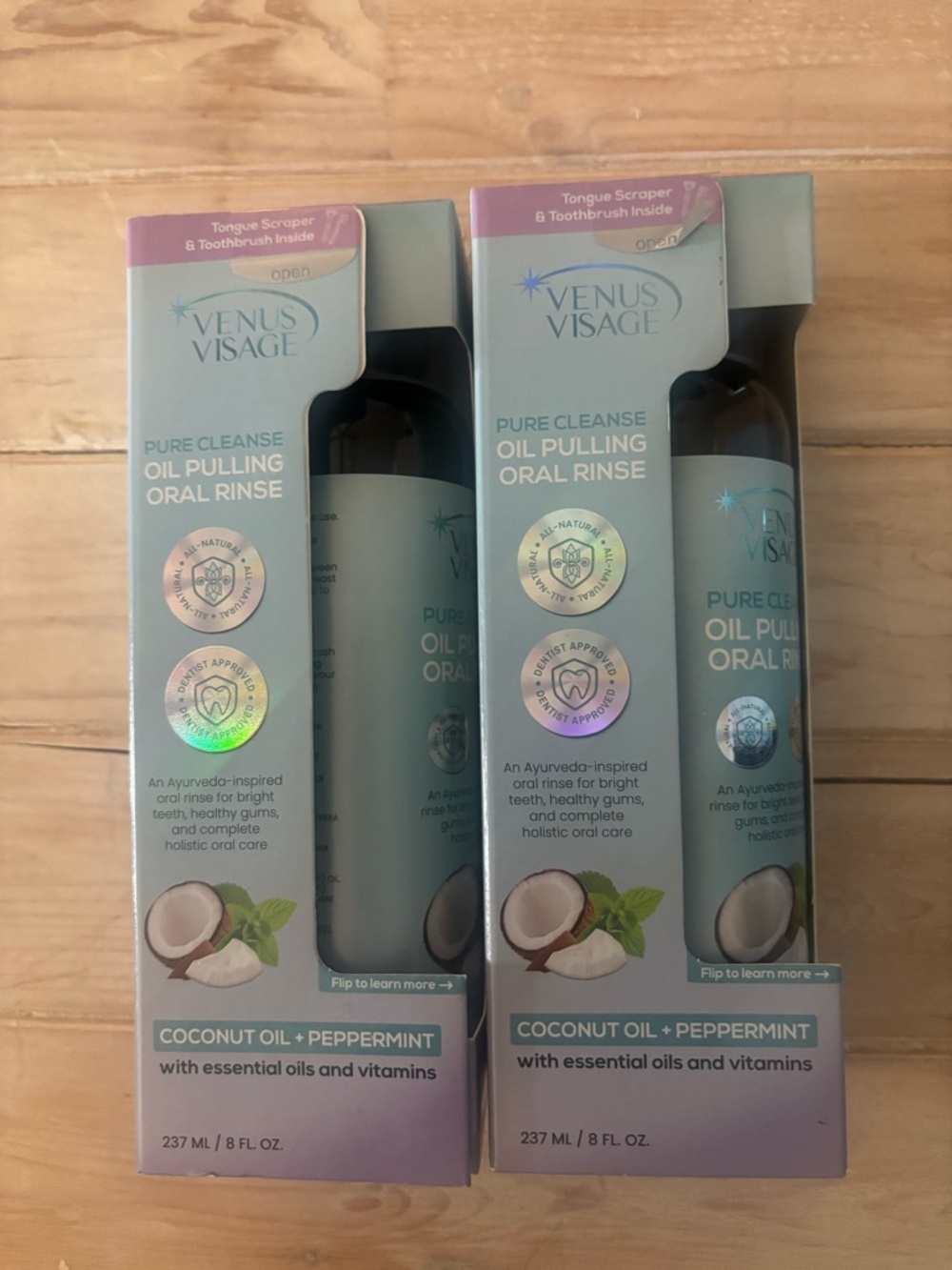 VENUS Visage Oil Pulling Oral Rinse -set of 2